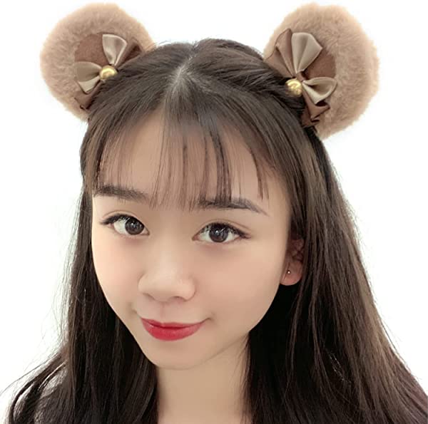 カチューシャ 熊耳 クマ耳 獣耳 コスプレ ケモミミ みみピン