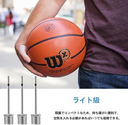 空気入れ 針 【100本入り】 空気入れ 先端 バスケットボール