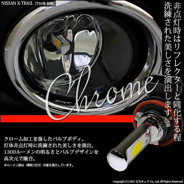 ニッサン エクストレイル (T32系 前期) 対応 LED フォグランプ