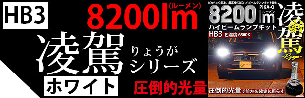 ハイビーム凌駕8200lm ホワイト