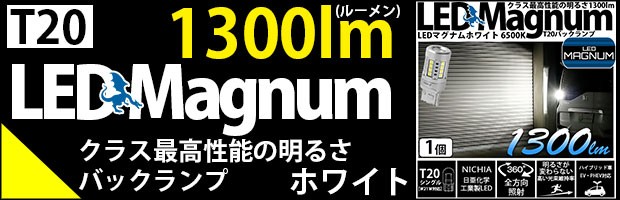 T20 LEDMAGNUM 1300lm 2個