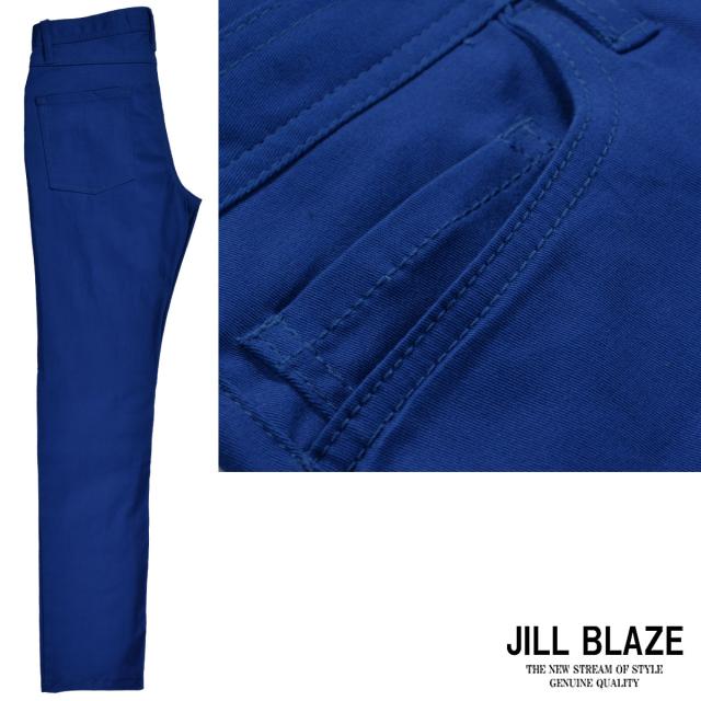 パンツ スリムフィット ストレッチ スキニー メンズ カラー