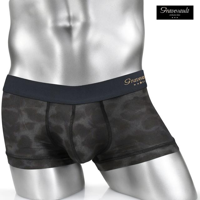 GRAVEVAULT グレイブボールト ボクサーパンツ ローライズ 豹柄