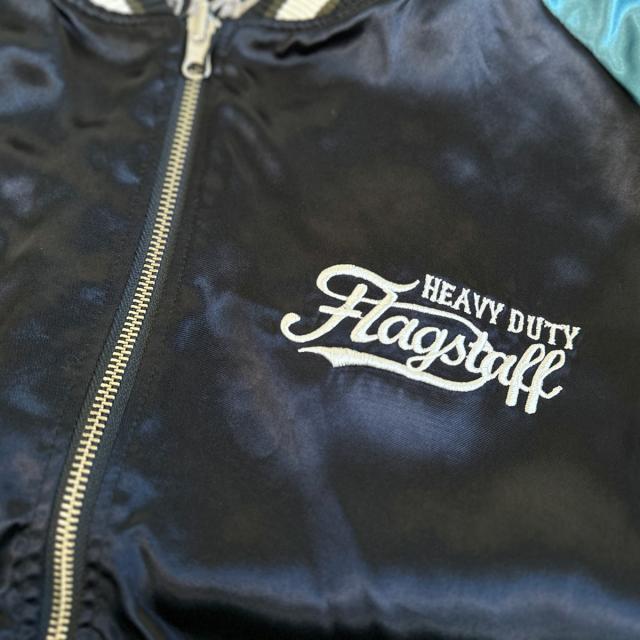 新品　スヌーピー　リバーシブル　スカジャン　ブラック　Mサイズ スヌーピー SNOOPY スケボー スカジャン peanuts リバーシブル