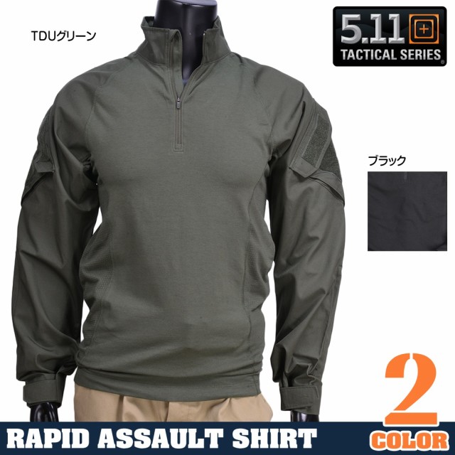 5.11 TACTICAL 長袖シャツ RAPID ASSAULT SHIRT TDU 72194 TDU