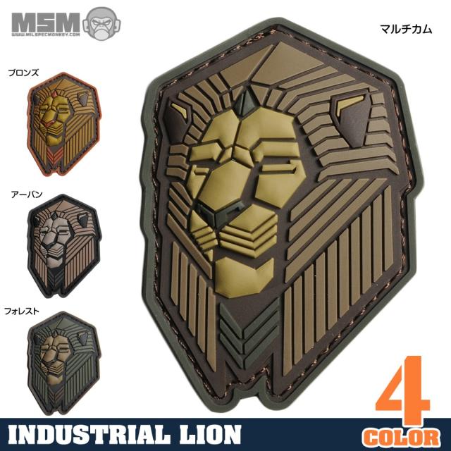 MIL-SPECMONKEYパッチIndustrialLionベルクロPVC