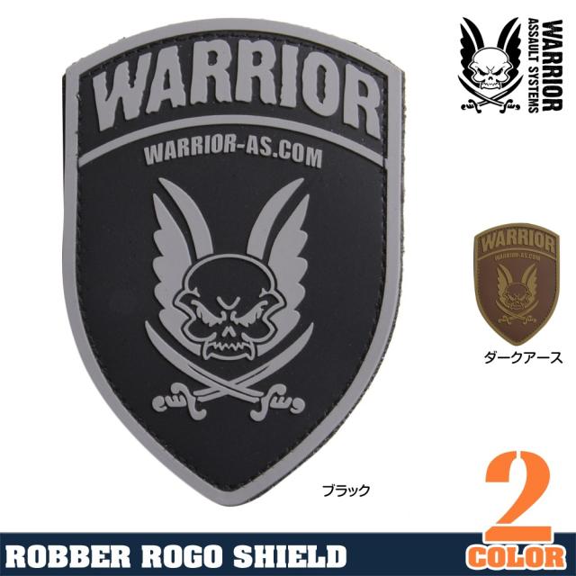 WarriorAssaultSystemsパッチロゴシールド型ベルクロ