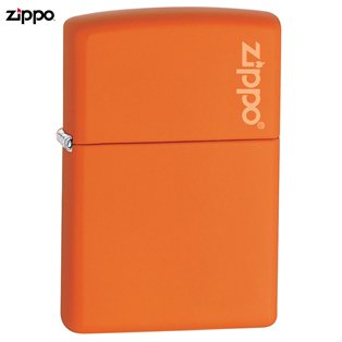 ZIPPOジッポーロゴ231ZLマットオレンジ
