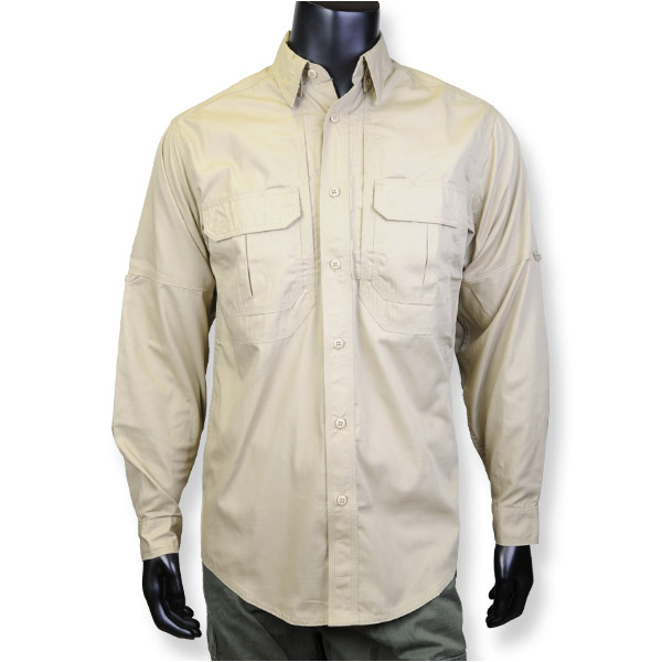5.11Tactical長袖シャツ72175カーキ