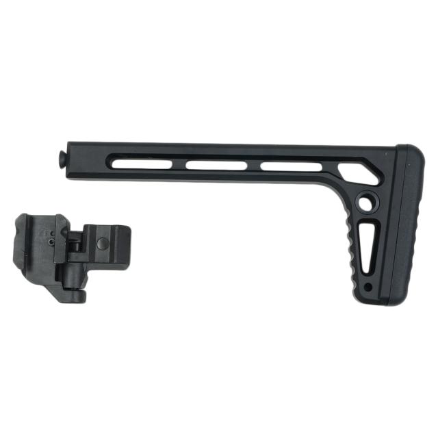 5KUAirsoftフォールディングストックMINIMALISTピカティニーレール5KU-339