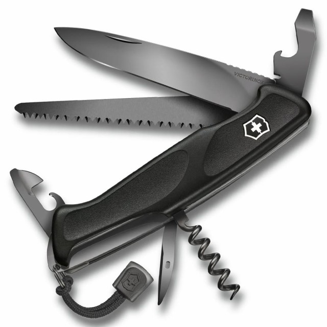 VICTORINOX マルチツール Ranger Grip 55 オニキスブラック 12機能