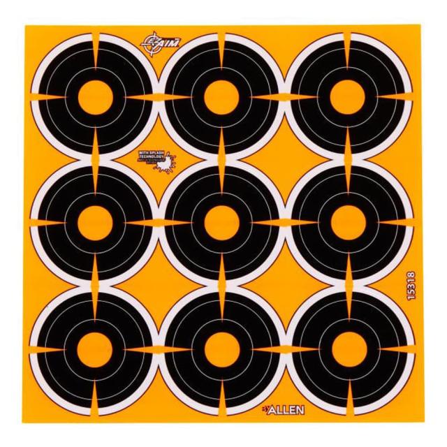 ALLENシューティング用ターゲットシールEZ-AIM直径5cm12シート入り108枚
