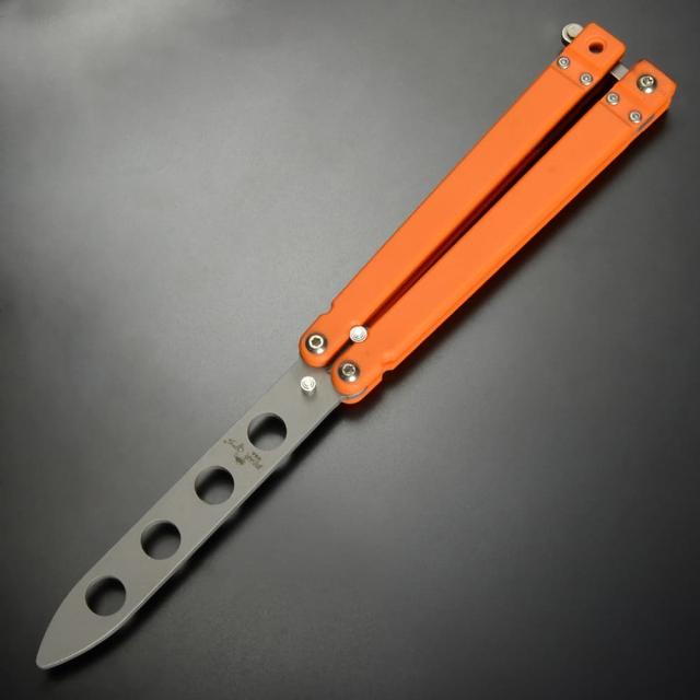 Bear&SonトレーニングナイフBearSongIVバタフライ型BCB201OR4P