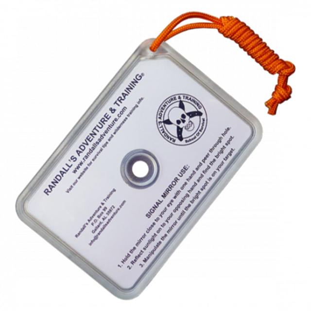 ESEEシグナルミラーRATSIGNAL-MIRROR救援信号パラコードストラップ付