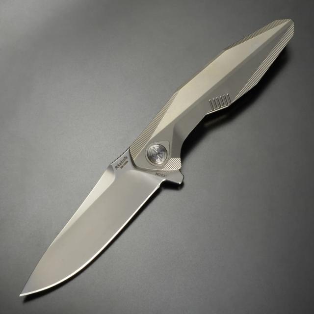 RikeKnife折りたたみナイフflipperフレームロック式RK1508S