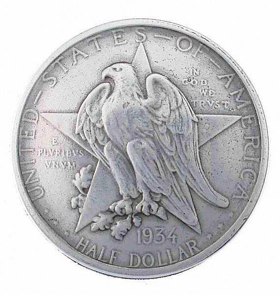 コインコンチョテキサス独立100周年Yレプリカ