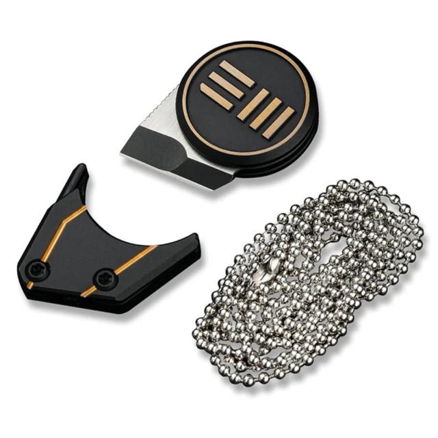 WeKnifeネックナイフQuarkチタンハンドルWE20021-1