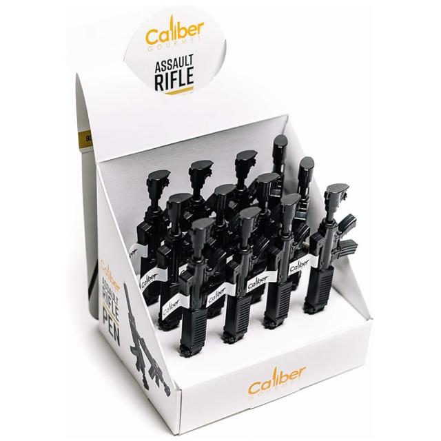 CaliberGourmetボールペンM16ライフル型ディスプレイボックス12個入りCBG-DB-03