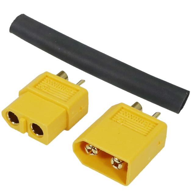 EAGLERACINGコネクターXT-60電動ガン・RC用連続最大電流60A1ペア3927-60