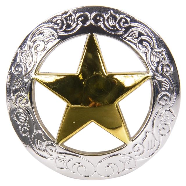 コンチョレンジャースターブライトシルバー