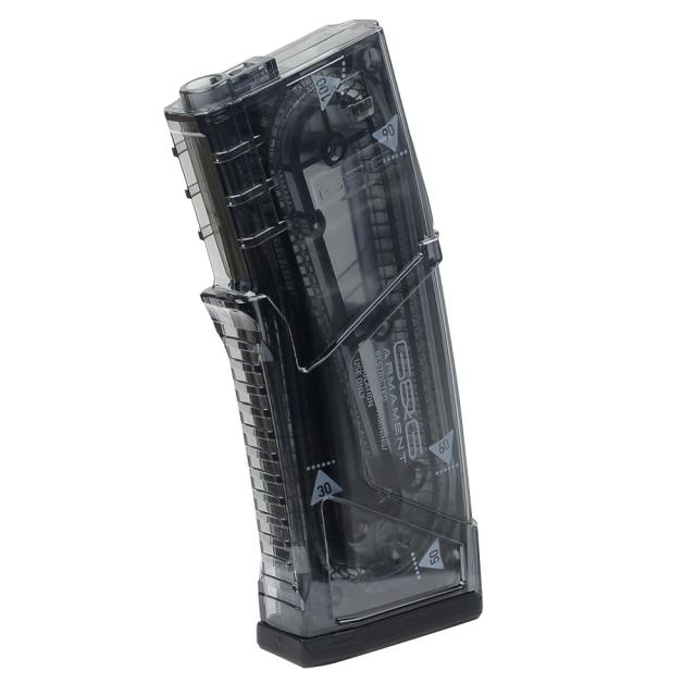 G&GARMAMENTスペアマガジン電動ガンM4対応ミッドキャップ120連ブラックG-08-188