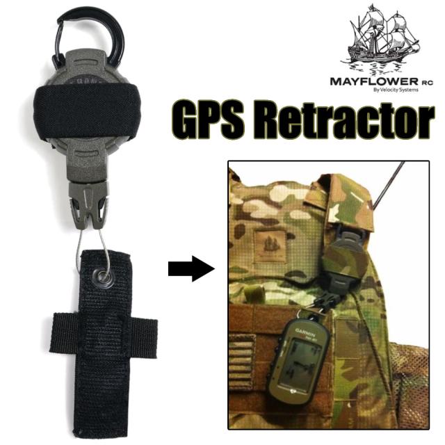 MAYFLOWERRCリールストラップGPSリトラクターGarmin社製フォアトレックス用