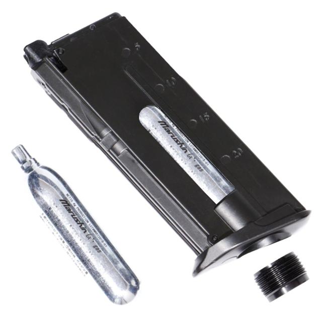 新品 マルシン CO2カートリッジ　CDXガスガン用ボンベ 30本セット（5-7 ファイブセブン　M1カービン　EXB2 マルシン cdx カートリッジの通販