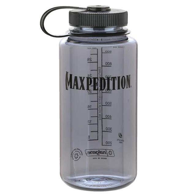 MAXPEDITIONナルゲンボトル広口1Lブランドロゴ入りNALG32DG