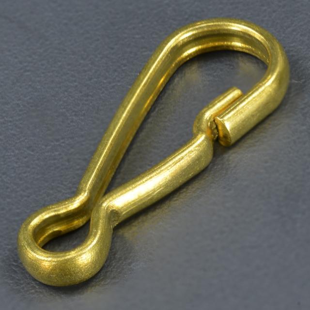 板ナスカン真鍮段無しゲートクラフトパーツ