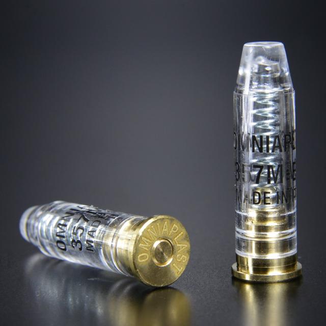 OMNIAPLASTスナップキャップ357マグナム弾EVO真鍮6個セット