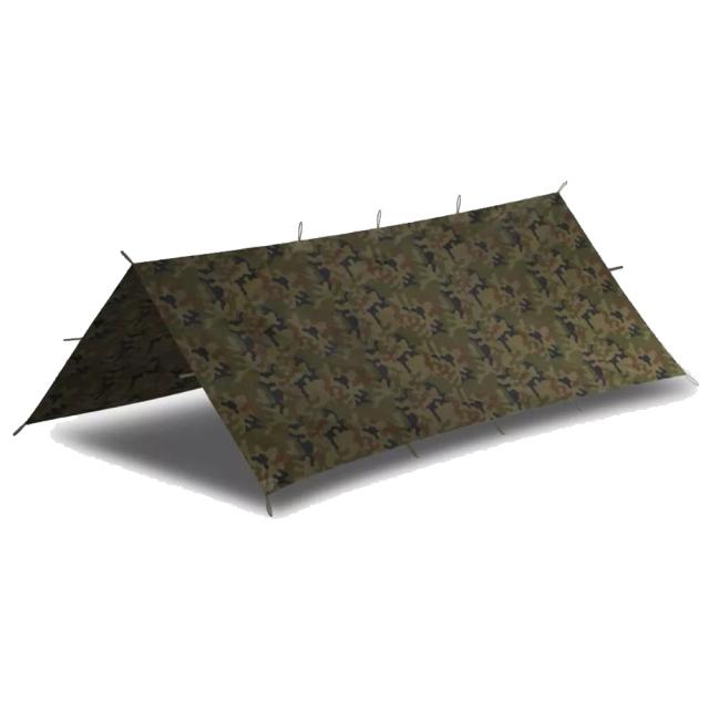 HELIKON-TEXポリエステル小型タープ収納袋付リップストップ生地PO-STS-PO