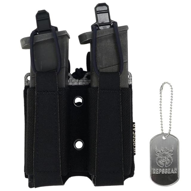 REPSGEARピストルマガジンポーチElasticPistol9mm拳銃ダブルPT-PH56