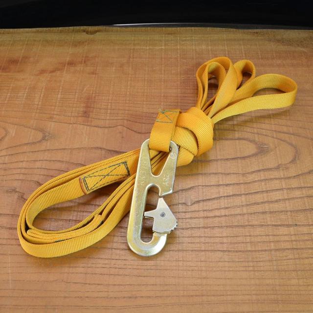 フランス軍放出品スタティックライン空挺降下パラシュートウェビングナイロン製