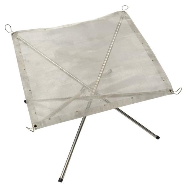 ファイアスタンド折りたたみ式キャンプファイヤーステンレス製