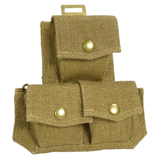 弾薬ポーチリー・エンフィールド用3連P37装備復刻品イギリス軍