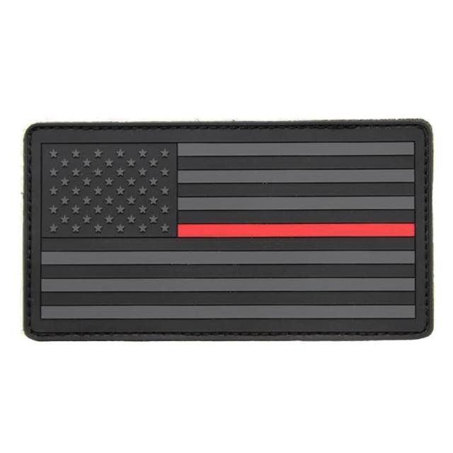 LBTミリタリーワッペン星条旗レッドライン