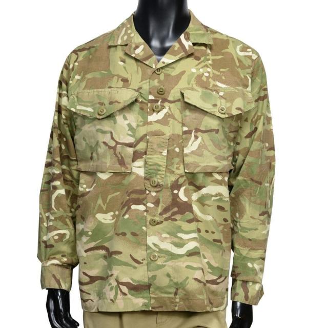 イギリス軍放出品コンバットジャケットMTP迷彩BDUボタン留め