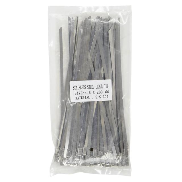 ケーブルタイ結束バンドタイバンドステンレス製100本セット