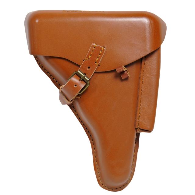 レザーホルスター復刻ルガーP08用ドイツ軍WW2