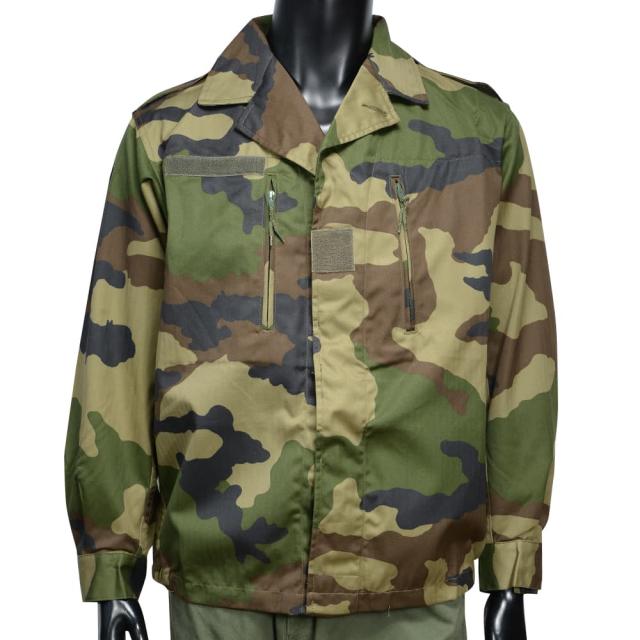 フランス軍放出品F2コンバットジャケットCCE迷彩2ポケット