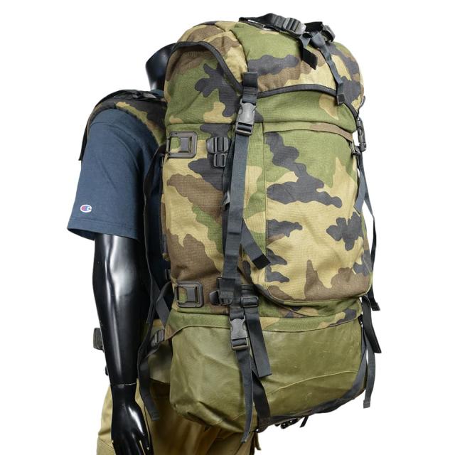 フランス軍放出品F-2バックパック90LCCE迷彩