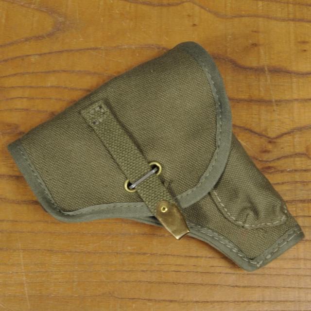 イタリア軍放出品ホルスターコットンキャンバス製ベレッタM1934・M1935用
