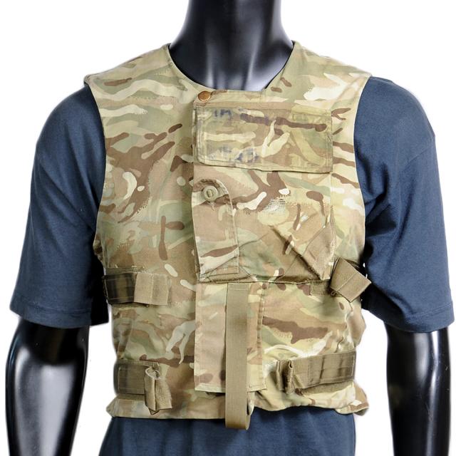 イギリス軍放出品ボディアーマー陸軍ベルクロ式MTP迷彩