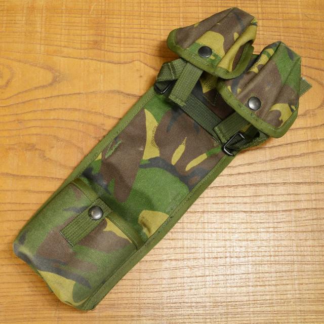 イギリス軍放出品グレネードポーチ2個収納ライフルグレネード用DPM迷彩