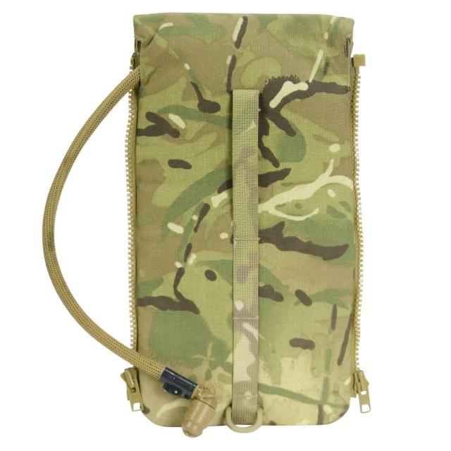 イギリス軍放出品ハイドレーションパック容量3Lバックパック用ジップポーチVirtusシステムMTP迷彩