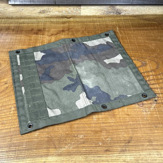 フランス軍放出品信号パネル高視認性オレンジCEカモリバーシブル