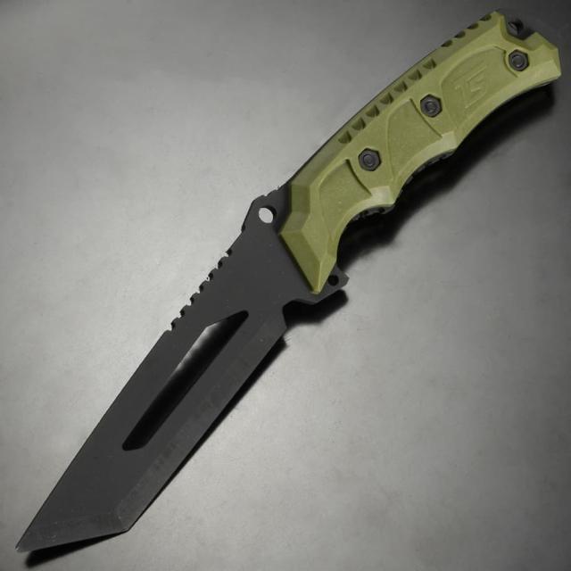 TSBLADESダミーナイフELITEトレーニングナイフPVCポリマー製