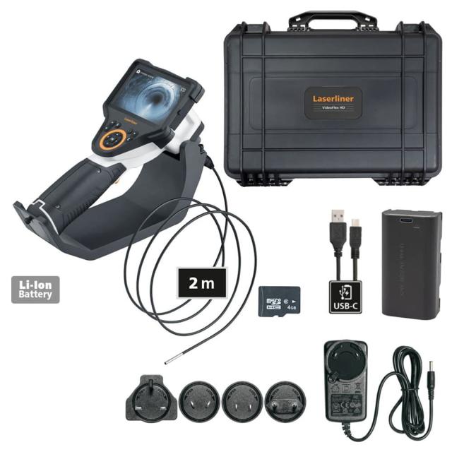 UMAREXLaserliner工業用内視鏡VideoFlexHDMicroカメラヘッド径3.9mm082.281A