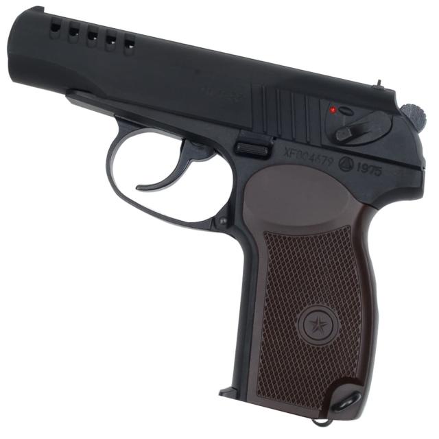 KSCガスガンマカロフPMフィニッシュカットカスタムSYSTEM7ヘビーウェイトD541