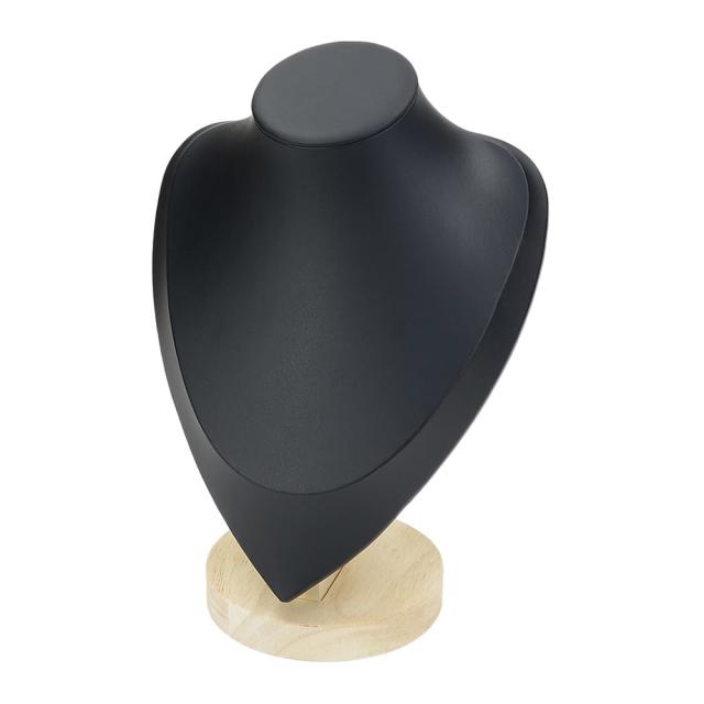 ネックレススタンド首マネキン撮影用・ディスプレイ用什器合皮仕様